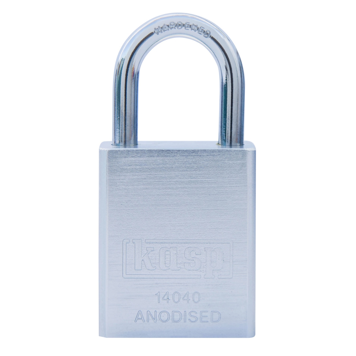 Schloss aus Aluminium, 38 mm, silber-grau Image