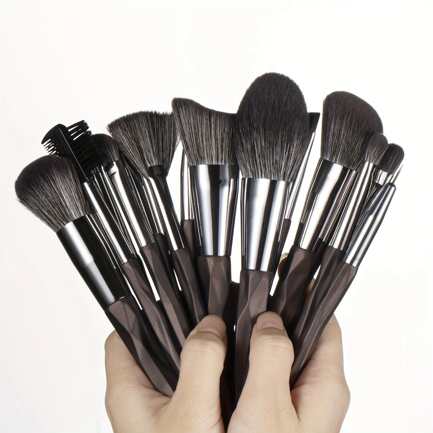 10/15 Make-up-Pinsel, Premium-Make-up-Pinsel-Set, loses Puder, Foundation, Rouge, Lidschatten, Eyeliner, Augenbrauenpinsel und anderes Make-up-Werkzeug Image