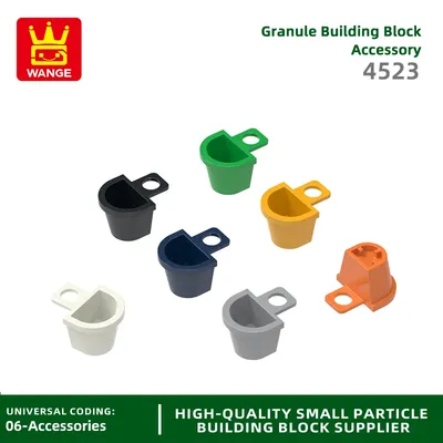 Wange 129pcs/lot Mülleimer Bausteine Moc City Zubehör kompatible Ziegel Kinderspiel zeug Geschenk box Image