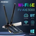FENVI WiFi 6E AX210 Adattatore PCI-E 5374Mbps BT 5.3 Tri-band 2.4G/5G/6Ghz 802.11AX Scheda Wi-Fi di rete wireless per PC Windows10/11