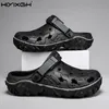 Männer Hausschuhe Sommer Neue EVA Weichen sohlen Rutschen Sandalen Indoor Outdoor Walking Strand Schuhe Flip-Flops Herren Schuhe Große größe 46 47
