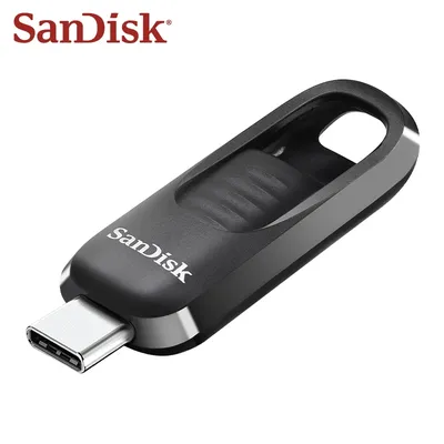 Sandisk CZ480 USB 3.2 USB-Flash-Laufwerk 64 GB 128 GB 256 GB High Speed Ultra Slider Typ C Memory Stick Pendrive Mini U Disk Image
