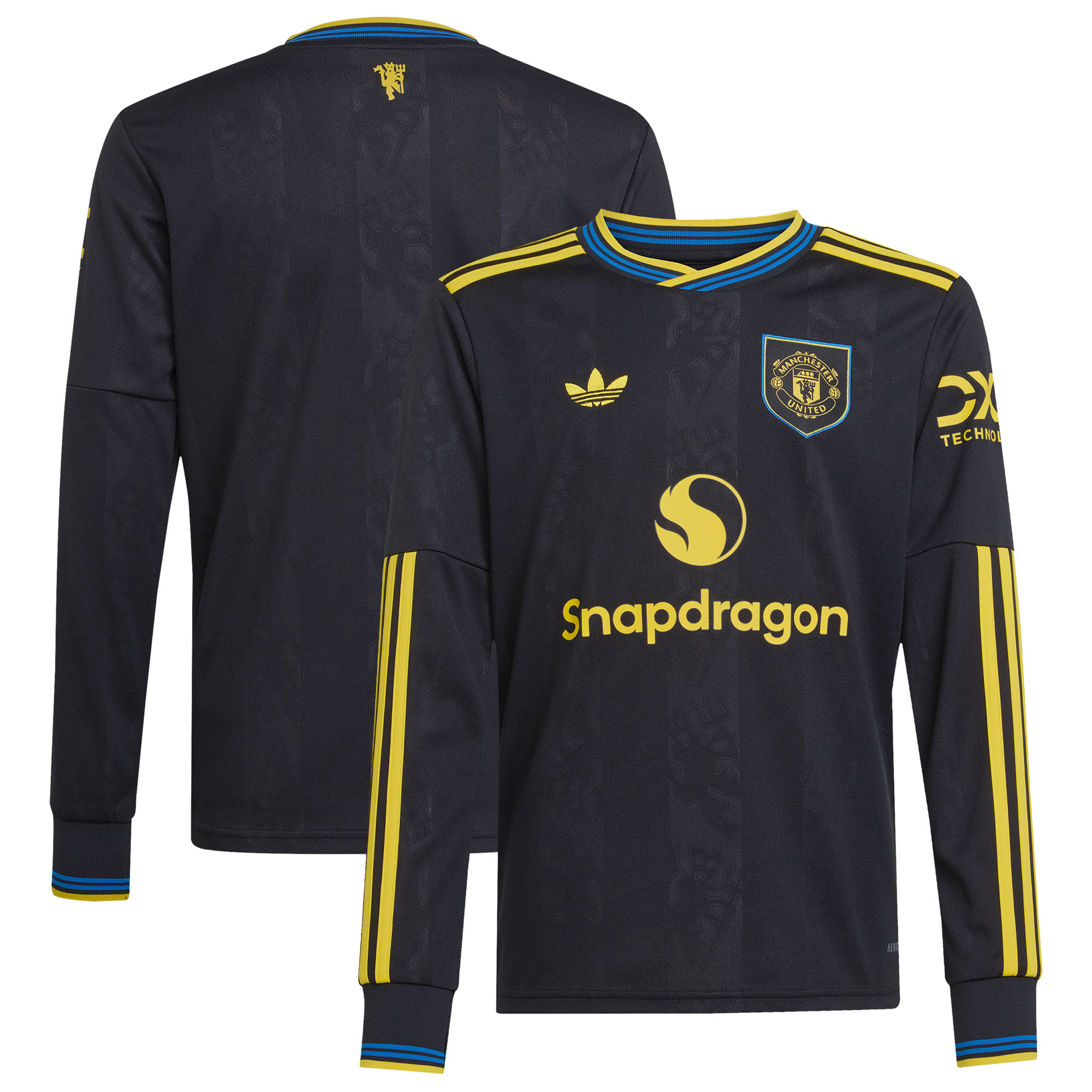 Manchester United adidas Drittes Trikot 2025–26 – Kinder – Langarm Image