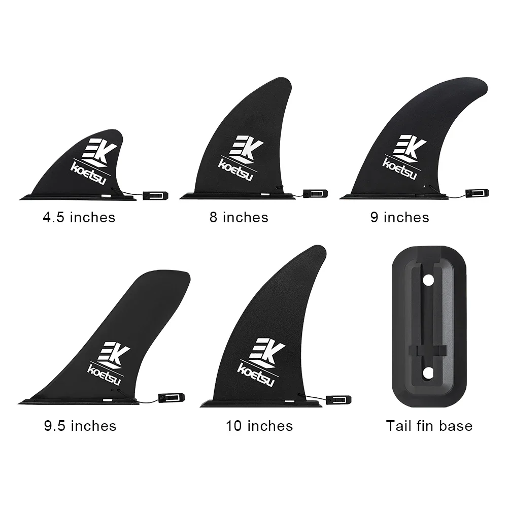 Aileron de planche de Surf 4.5/8/9/9.5/10 pouces, accessoires SUP, planche à pagaie debout, aileron coulissant, stabilisateur d'aileron ondulé détachable