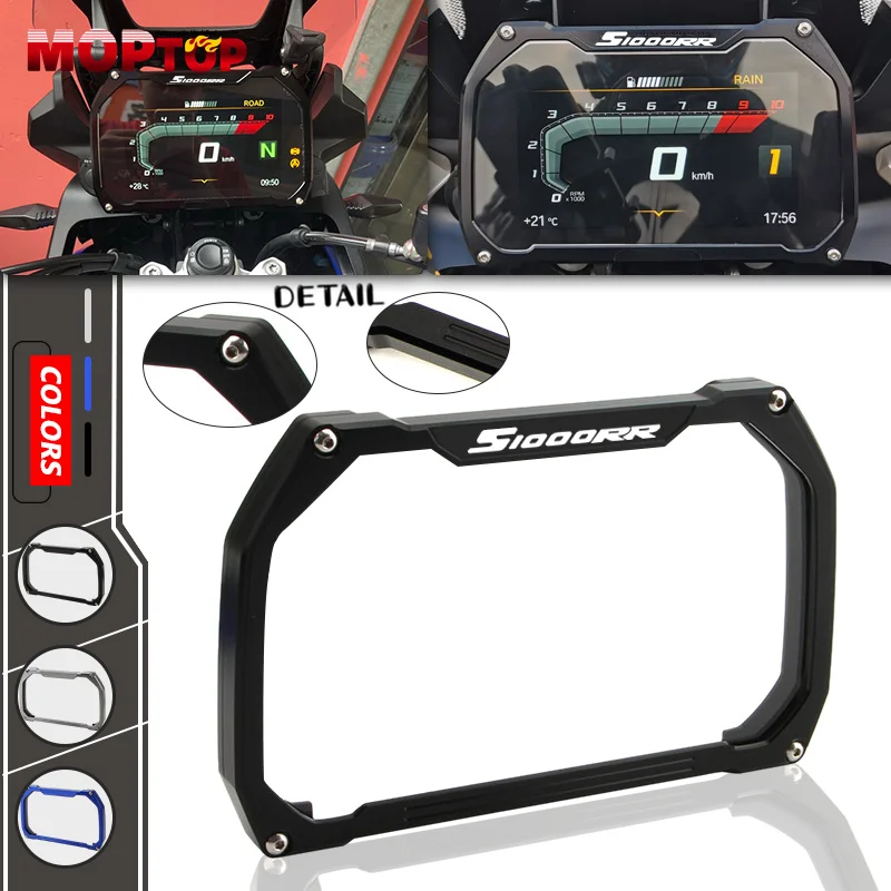 Neue Motorrad Meter Rahmen Diebstahl Schutz Film Bildschirm Instrument Schutz Abdeckung Für S1000RR S1000XR s1000rr s1000xr 2020-2024 2023 Image