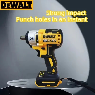 Dewalt DCF880 Cordless Impact Wrench 20V Original 2300RPM Rechargeable 13MM Electric Lithium Battery Wrench 203Nm Power Tools