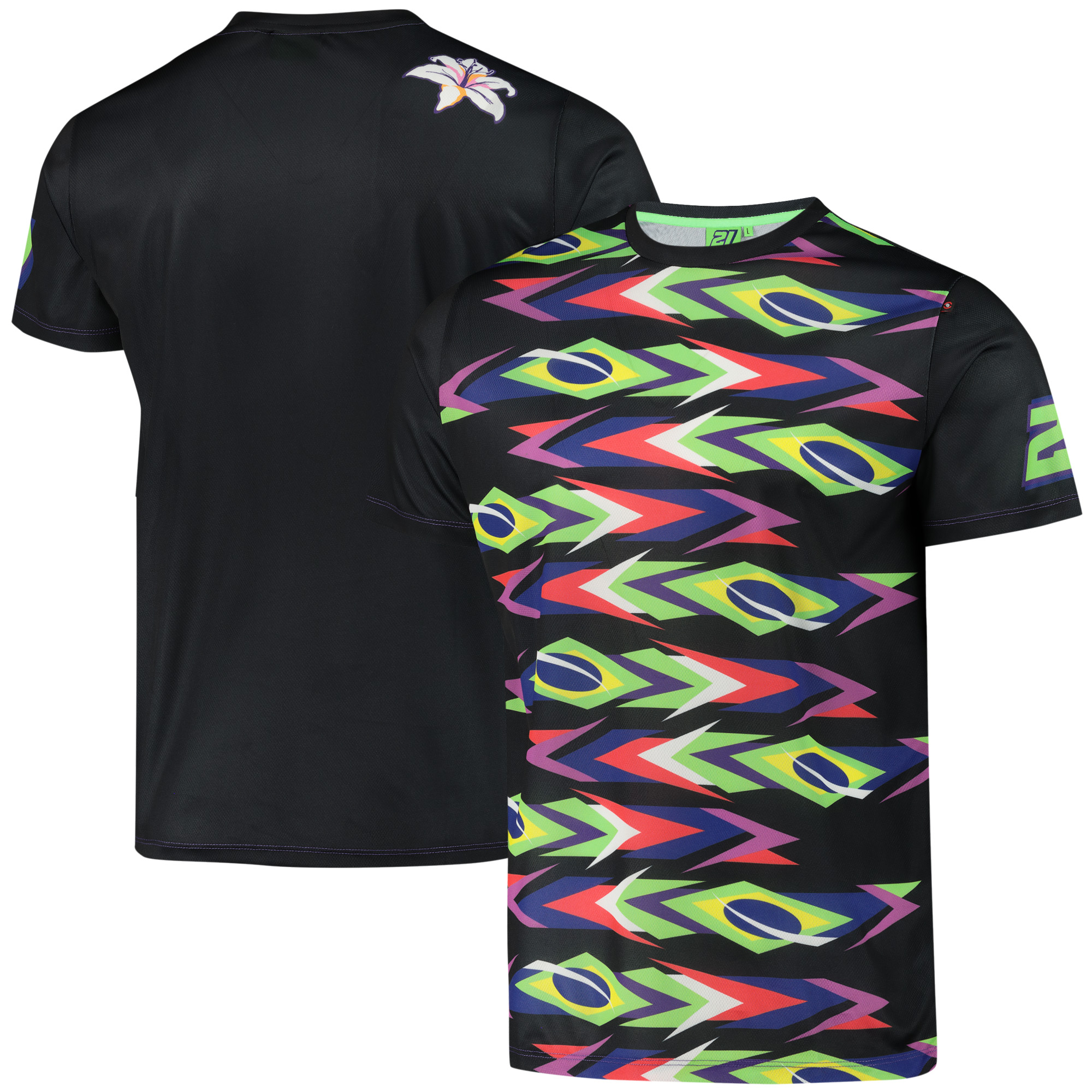 Franco Morbidelli 21 Franky T-Shirt – Mehrfarbig Image