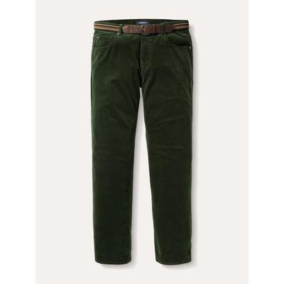 Walbusch Herren Gürtel-Cord Five-Pocket Gruen Image