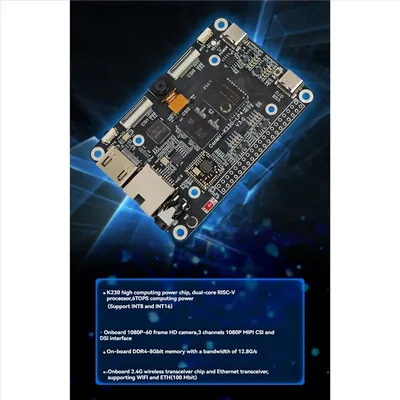 N82R Canmv-K230 AI Development Board Dual-Core RISC-V 6TOPS Vision Recognition Module Forai Vision Applications