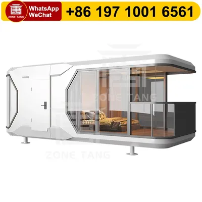 Contemporary Prefab Homes Space Capsule Houses Modular Whole House Factory Price Eco-Friendliness Hot Insulation High Quality