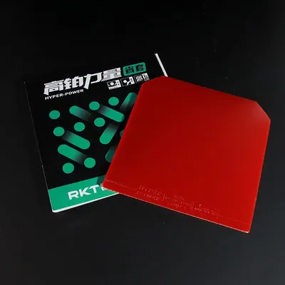 RKT Hyper-Power Table Tennis Rubber Sheet 2.1mm Pre-boosted Sponge Ping Pong Rubber for Provincial Team, Spoken by Chenqi