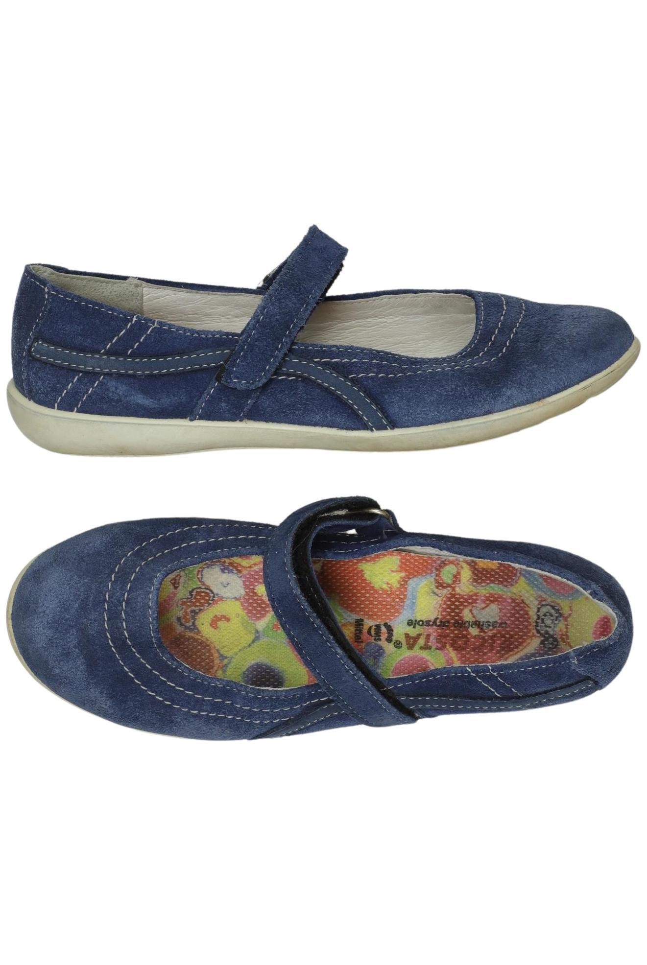 Ricosta Mädchen Kinderschuhe, Gr. 34, blau, kein Etikett Image