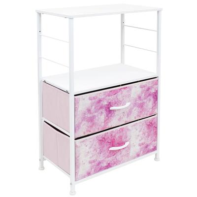 Sorbus 2 Drawer End Table