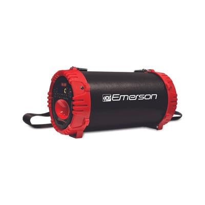 Emerson Portable Bluetooth Speaker With Led Lighting & Carrying Strap