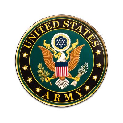 Bey-Berk Us Army Sign- Round With Lights