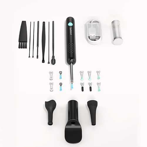 bebird r1pro Ohrenschmalzentfernung, Ohrenreiniger mit Kamera, Ohrenskop, Ohrenschmalzentfernung, Ohrenstocher mit Ohr-Otoskop-Pinzette, visuelles Pipette-Reinigungsset, Image