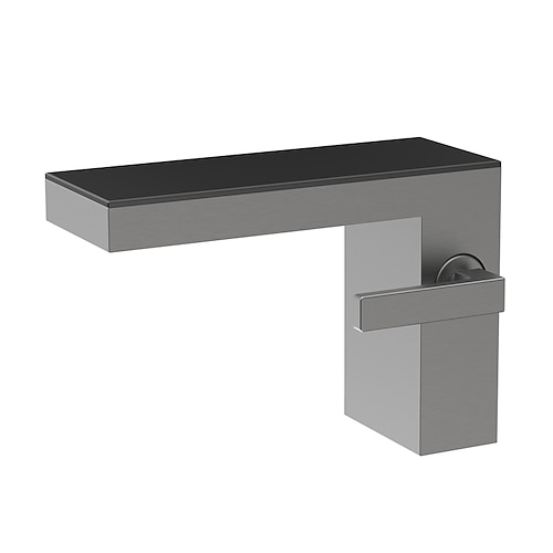 Waschbeckenarmatur - Wasserfall Galvanisiert Mittelset Einhebel EinlochBath Taps Image