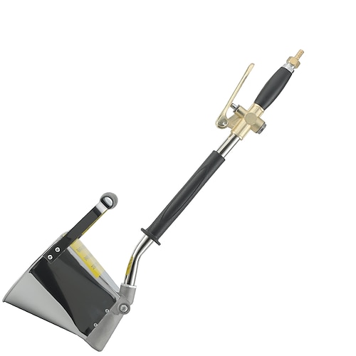 Sandmörtel-Spritzpistole Wand grau Schaufel Zement Spritzpistole Wandmalerei Beton Spritzwerkzeug 65/75cm Image