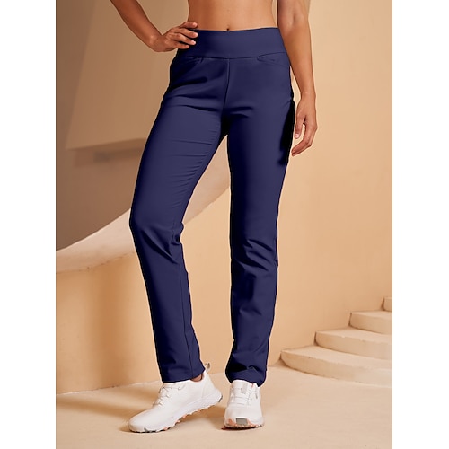 Damen Golfhosen Schwarz Dunkelmarine Unterteile Damen-Golfkleidung, Kleidung, Outfits, Kleidung Image