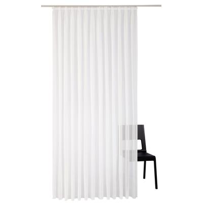 Gardine WIRTH "Audrey", weiß, B:300cm H:125cm, Polyester, Gardinen, Store mit FB 1:3 nach Maß Image