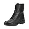Schnürstiefelette GABOR "Gabor Stiefelette Leder", Damen, Gr. 43, schwarz, Leder, casual, Schuhe