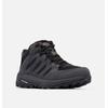 Wanderschuh COLUMBIA "REDMOND™ IV MID WATERPROOF", Gr. 41, rot (schwarz, mountain rot), Mesh, Synthetik, sportlich, Schuhe, wasserdicht
