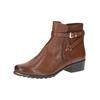 Stiefelette CAPRICE "Caprice Stiefelette Nappaleder", Damen, Gr. 39, braun (cognac), Nappaleder, casual, Schuhe