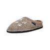 Hausschuh HAFLINGER "Haflinger Hausschuhe Wolle", Herren, Gr. 38, beige, Textil, casual, Schuhe