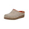 Hausschuh HAFLINGER "Haflinger Hausschuhe Filz", Herren, Gr. 41, beige, Filz, casual, Schuhe