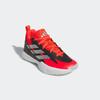Basketballschuh ADIDAS PERFORMANCE "CROSS 'EM UP SELECT", Gr. 36, weiß (cloud weiß, silber metallic, crystal weiß), Textil, Synthetik, sportlich, Schuhe