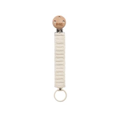 Bibs Fopspeenketting Knitted Ivory 1 St Image