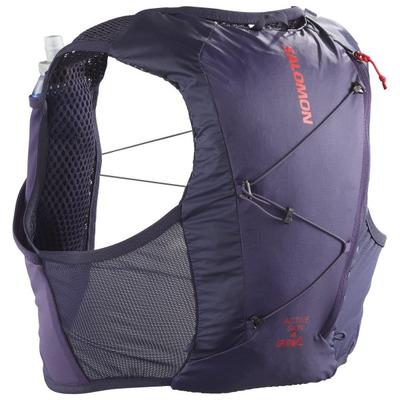 Salomon - Active Skin 4 Grvl Set - Trailrunningrucksack Gr S blau Image