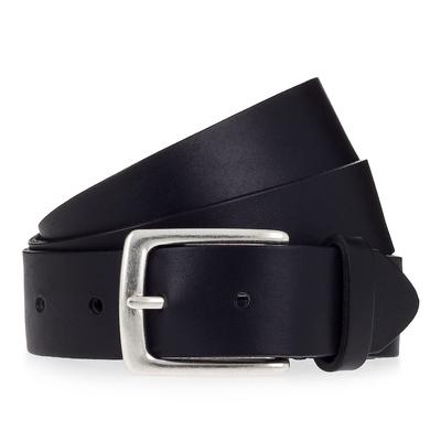 b.belt Gürtel Leder 85 cm Schwarz Herren Image