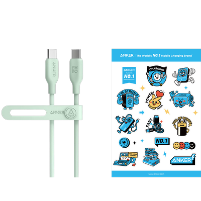 Anker 543 USB-C auf USB-C Kabel (Bio)+Sticker für Studis gratis dazu! Image