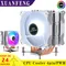 XUANFENG – dissipateur thermique pour processeur refroidi par Air, refroidisseur de processeur, 4/6 caloducs, ventilateur de 120mm, Compatible LGA2011-3 2066x79x99 115x1200 1700 18xx