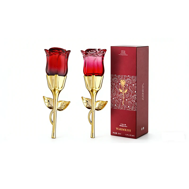 50ml rose-scented decorative perfume, floral fragrance perfume, women's perfume, lasting light fragrance for 24 hours.