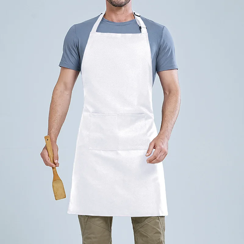 Stilvolle Unisex-Kochschürze zum Kochen, Backen, Grillen, Servieren, Restaurant, Hotel, Café, Bar, Schönheit, Nagelstudio, Zuhause, Küche Image