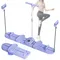 Machine de Ski de Fitness pliable, entraîneur de Ski antidérapant, renforcement pelvien et des hanches, équipement d'exercice musculaire du plancher pelvien pour la salle de sport à domicile