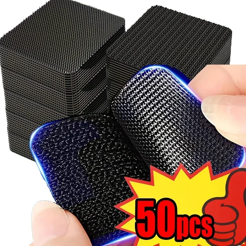 Auto Fuß Matte Befestigung Aufkleber Doppelseitigen Hohe Klebstoff Auto Teppich Feste Patches Hause Boden Fuß Matten Anti Skid Bänder Image