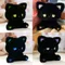 15 cm vendita calda morbido gatto animale bambola di peluche carino emo orso peluche farcito bello kawaii giocattoli di peluche personalizzati regalo di compleanno per bambini