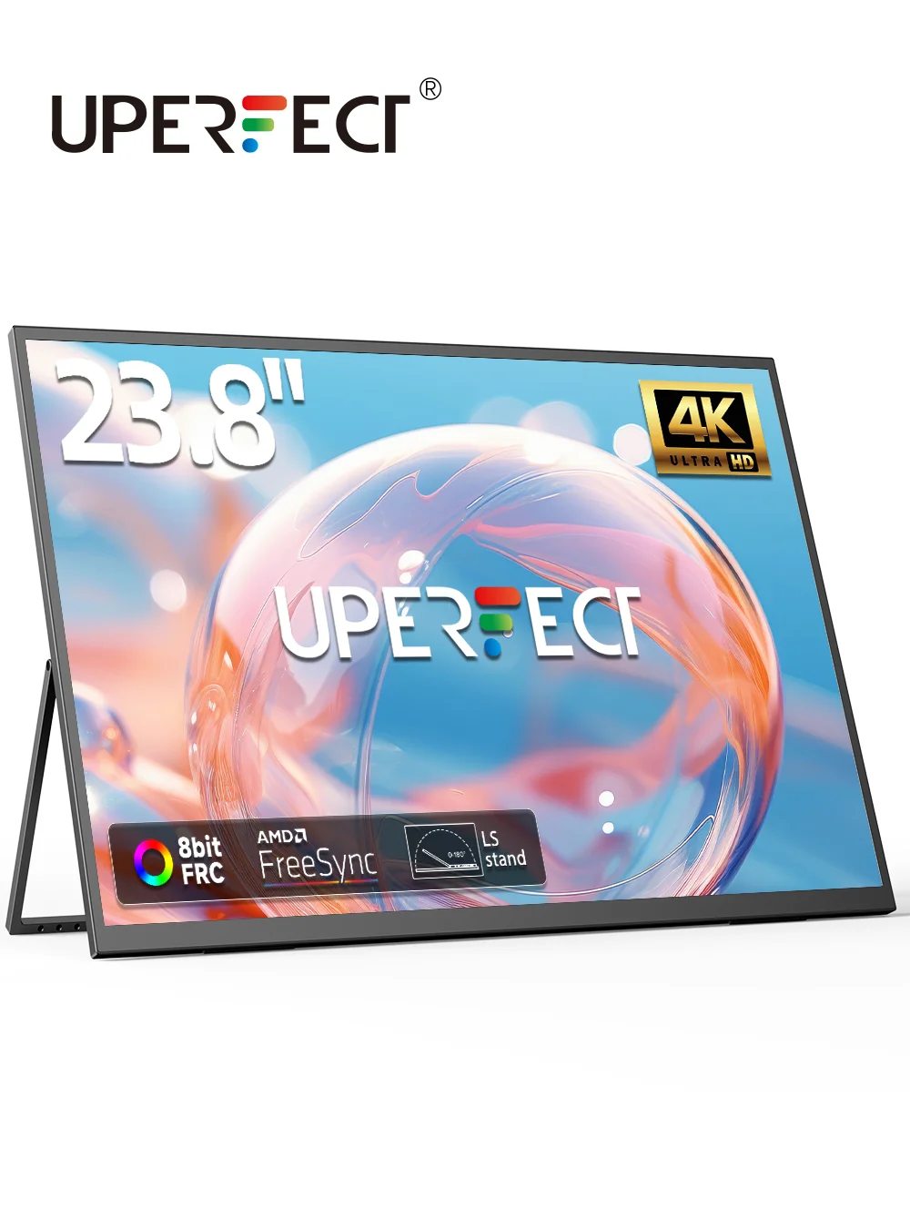 UPERFECT UColor T3 UHD 23,8" 4K PC-Monitor HDR-Computer-Display mit LS-Ständer VESA USB C für Laptop PC MAC Extend Second Screen Image