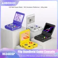 Anbernic RG34XXSP Console di gioco portatile Flip Schermo IPS da 3,4 pollici Linux 64 bit 3300mAh WIFI Lettore di videogiochi retrò pieghevole