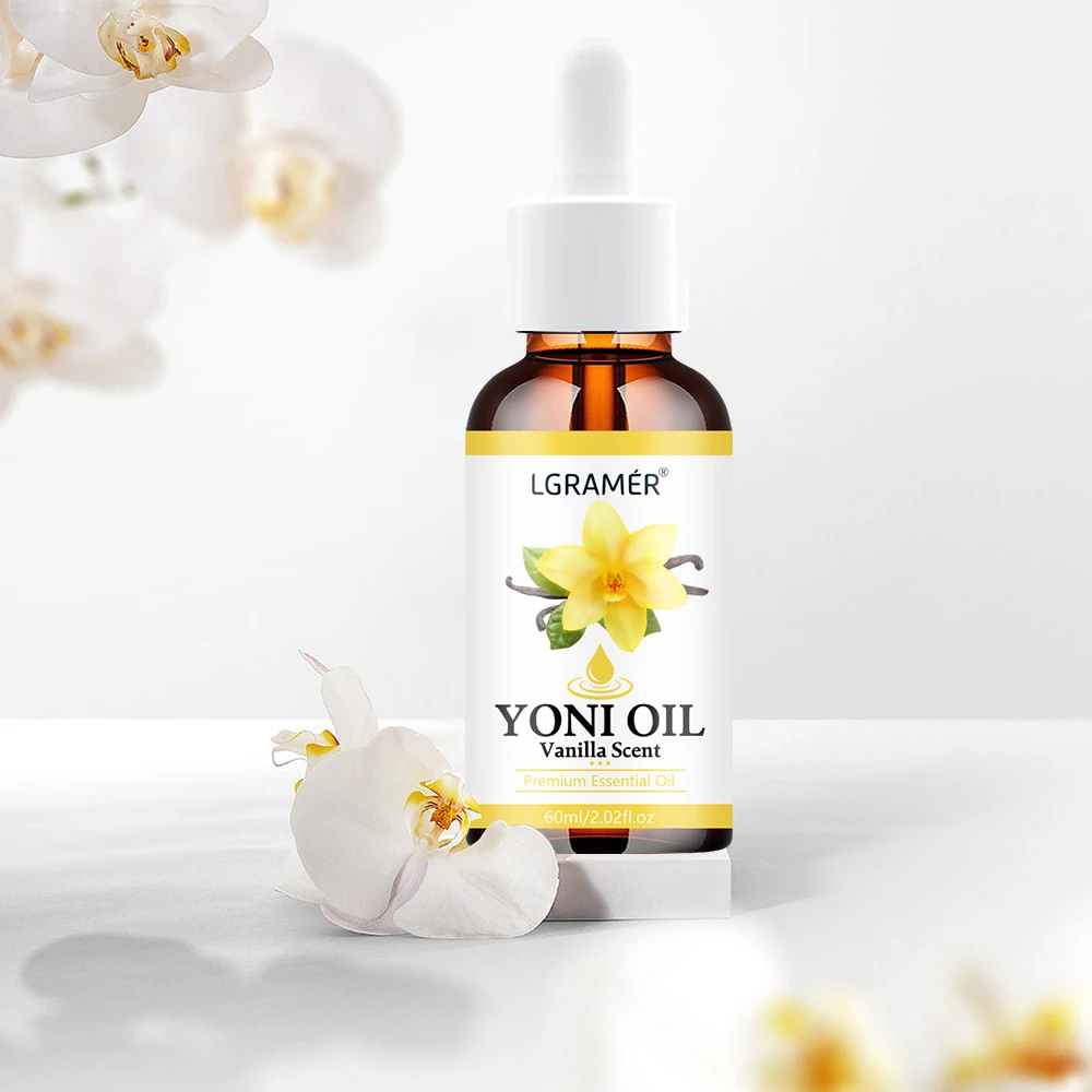 LGRAMER Facial Vanilla Essence, repariert geschädigte Haut, verblasst Flecken und Falten, Anti-Aging, nährt die Haut Image