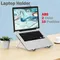 Faltbarer Laptop-Ständer, verstellbar, tragbar, Notebook-Halterung, Stützbasis, ABS-Halter für MacBook Air Pro, Zubehör, praktisch