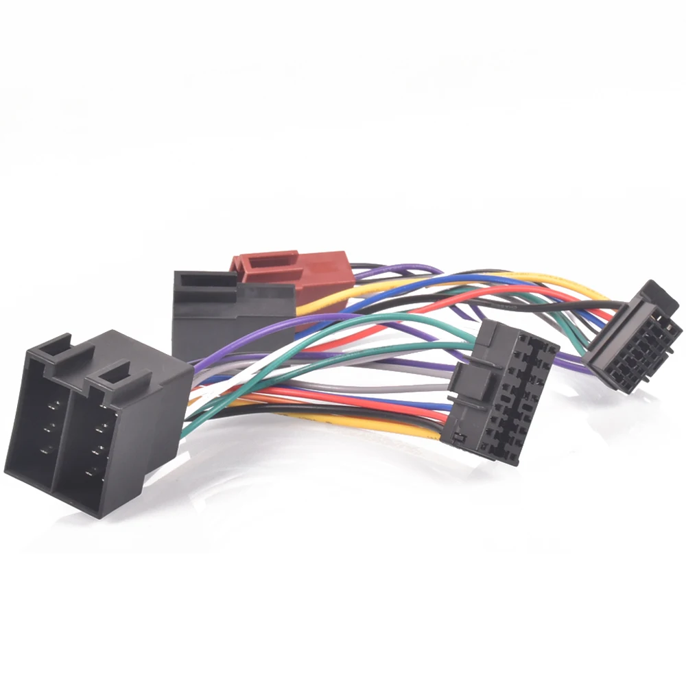 16Pin Auto Stereo Radio Kabelbaum ISO für Sony Radio zu ISO Radio Play Stecker Auto Adapter Kabelbaum Stecker Image