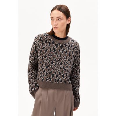 DILIRIAA LEOPAA | Pullover aus recyclem Bio-Woll Mix - braun (M) Image