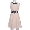 Little Mistress Damen Kleid, Gr. 38, orange, Elasthan, Synthetik