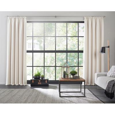 Vorhang WIRTH "Dim out", beige, B:142cm H:315cm, Polyester, Gardinen, nach Maß Image