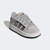 Sneaker ADIDAS ORIGINALS "CAMPUS 00S COMFORT CLOSURE ELASTIC LACE KIDS", Gr. 25, grau two, matte silber, core schwarz, Leder, Synthetik, sportlich, Schuhe