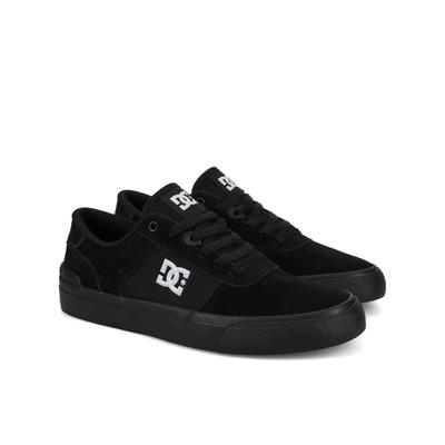 Skateschuh DC SHOES "Teknic S", Gr. 10,5(44), schwarz (schwarz, schwarz, gum), Obermaterial: Leder (Kuh) / Futter: Textil / Außensohle: Gummi, Schuhe Image